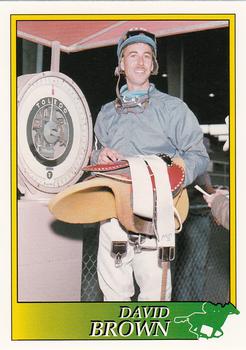 1993 Jockey Star #144 David Brown Front